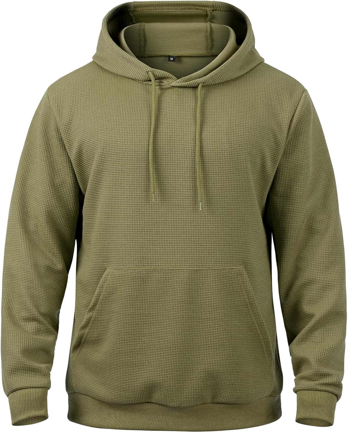 Warmth meets style: MANSDOUR Waffle Knit Hoodie
