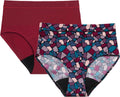 Thinx for All Hi-Waist Period Underwear 2-Pack - Holds 12 Tampons