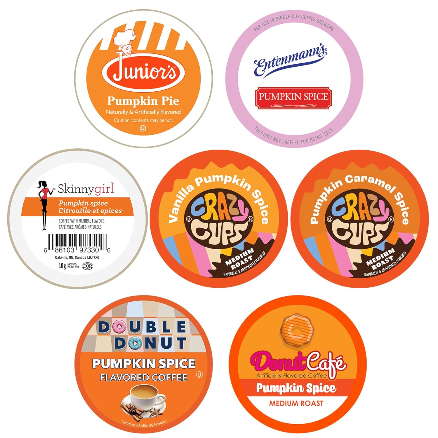 Pumpkin Spice Coffee Pods Variety Pack for Keurig Machines