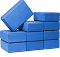 Firm Support Yoga Blocks - Bulk 10 Pack for Pilates & Stretching