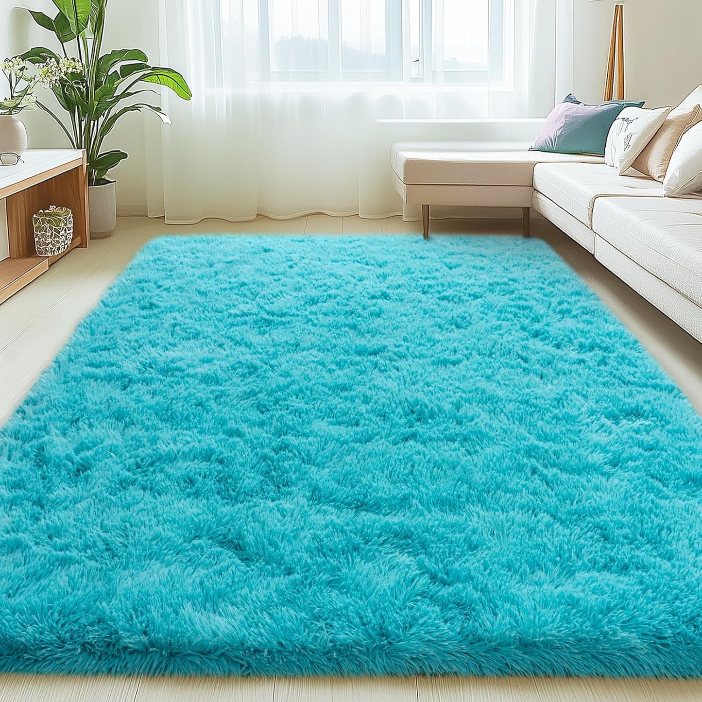 6x9 Rugs for Living Room, Large Fluffy Area Rugs for Bedroom
