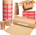 Honeycomb Packing Paper 16in x 400ft - Eco-Friendly Cushioning Wrap