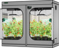 VIVOSUN G848 96in x 48in x 80in Grow Tent - Lightproof 8x4 FT