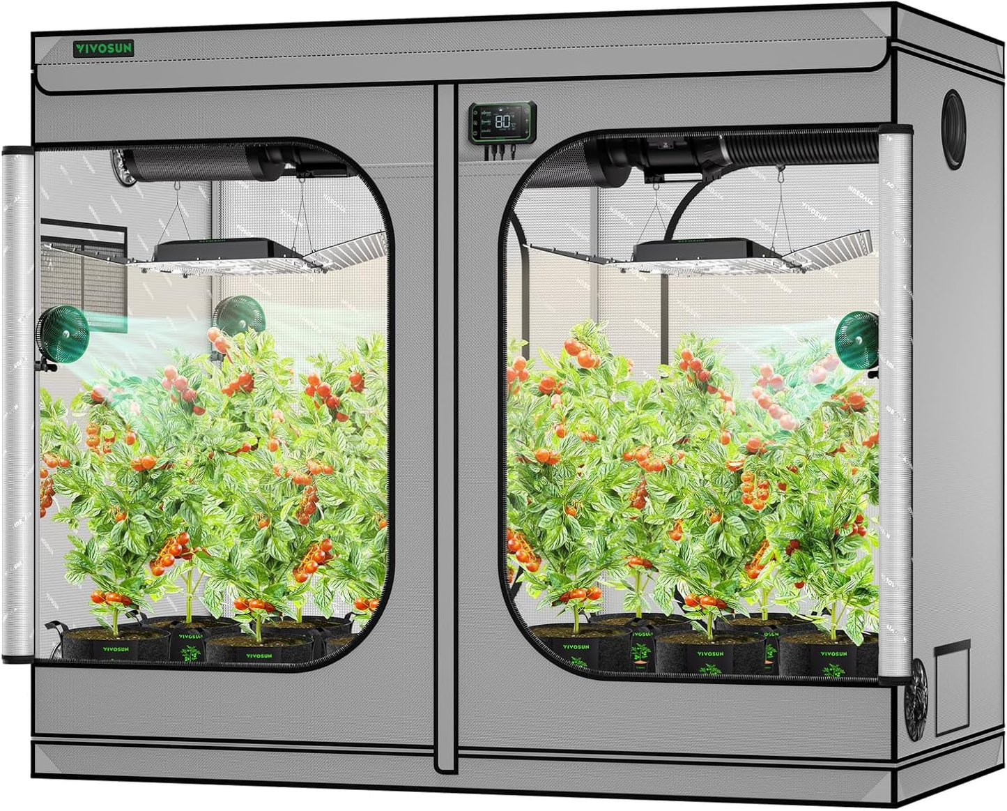VIVOSUN G848 Grow Tent 8x4 FT for Hydroponic Plant Growth