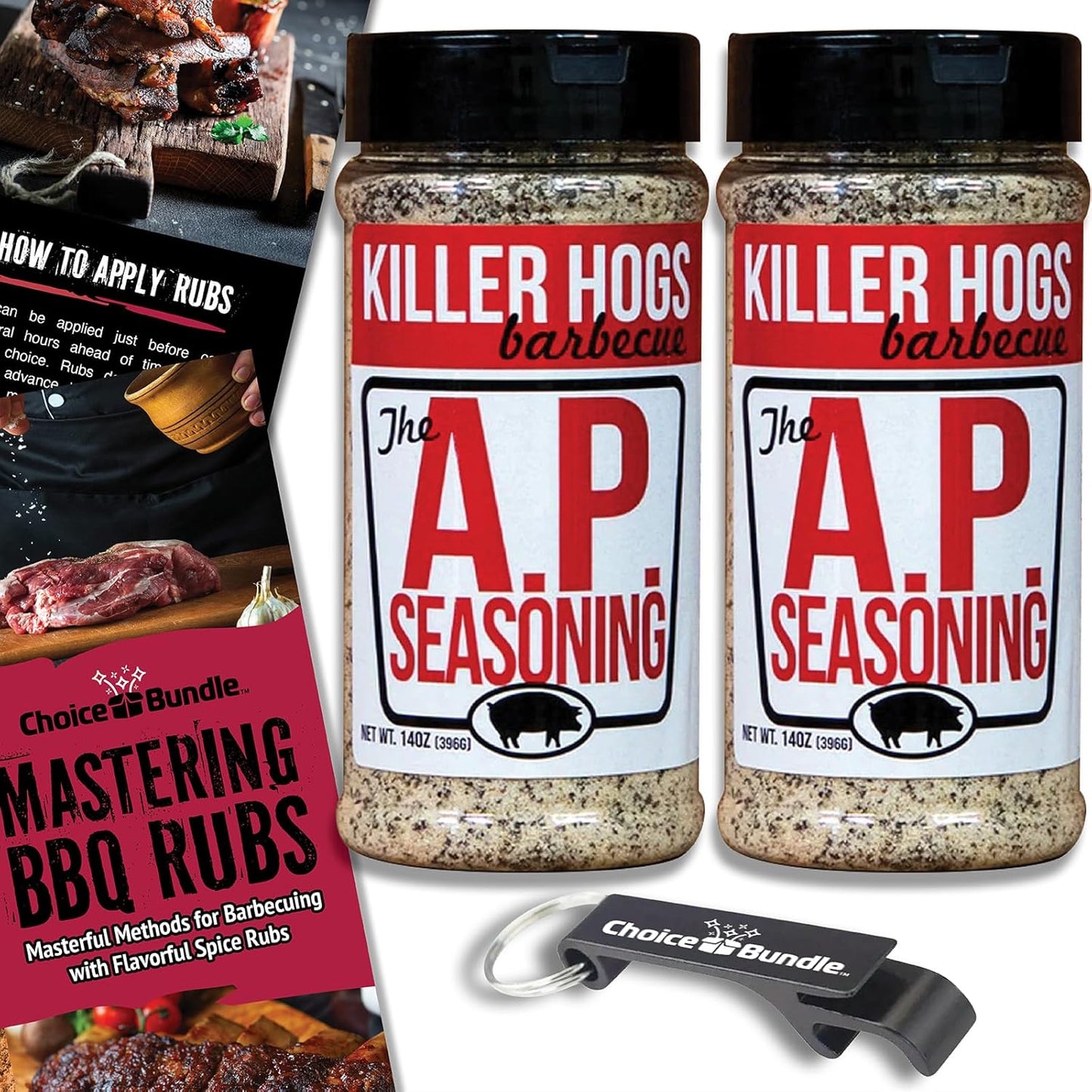 Killer Hogs AP Seasoning Premium BBQ Rub & All Purpose Seasoning