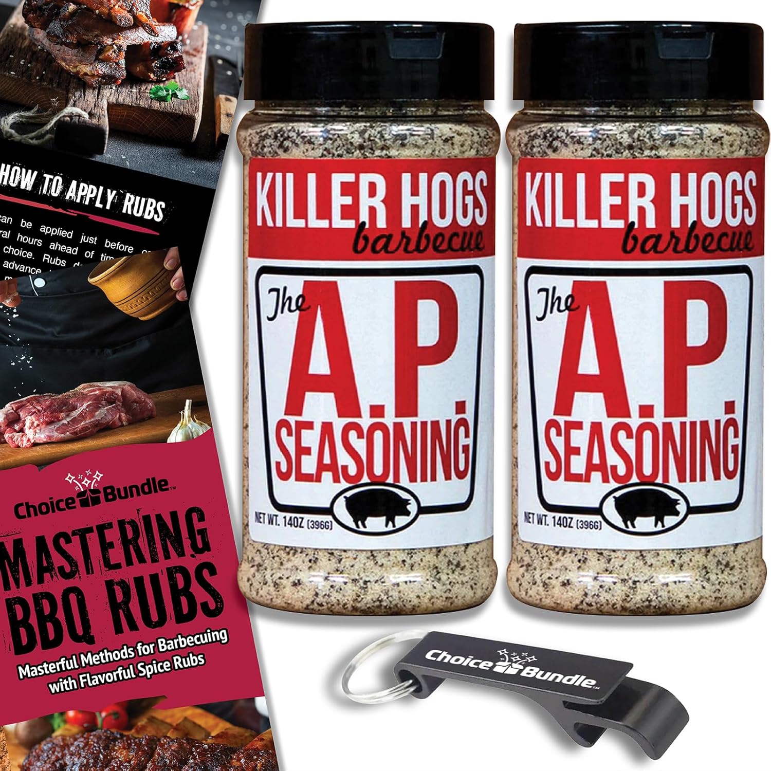 Killer Hogs AP Seasoning Premium BBQ Rub & All Purpose Seasoning