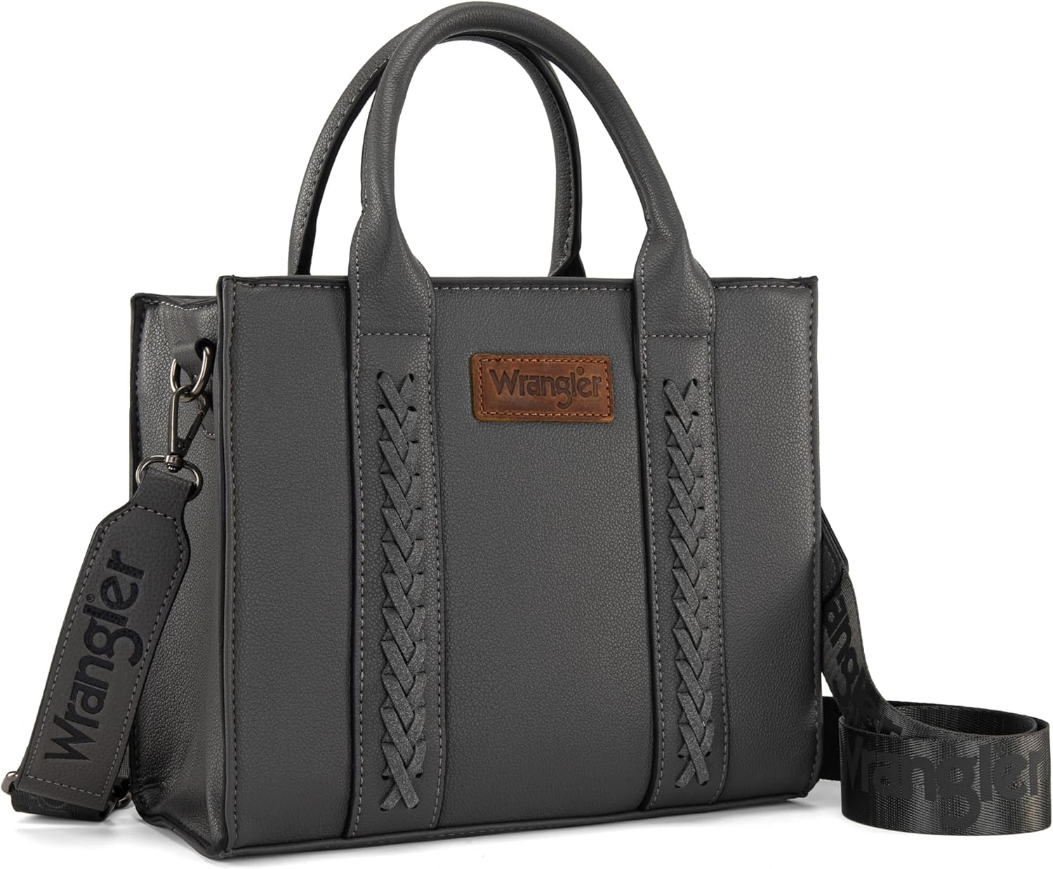 Wrangler Medium Tote Bag for Women with Stylish Whipstitch Design