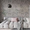 Extra Wide Grey Concrete Peel and Stick Wallpaper 48in x 118in - Easy