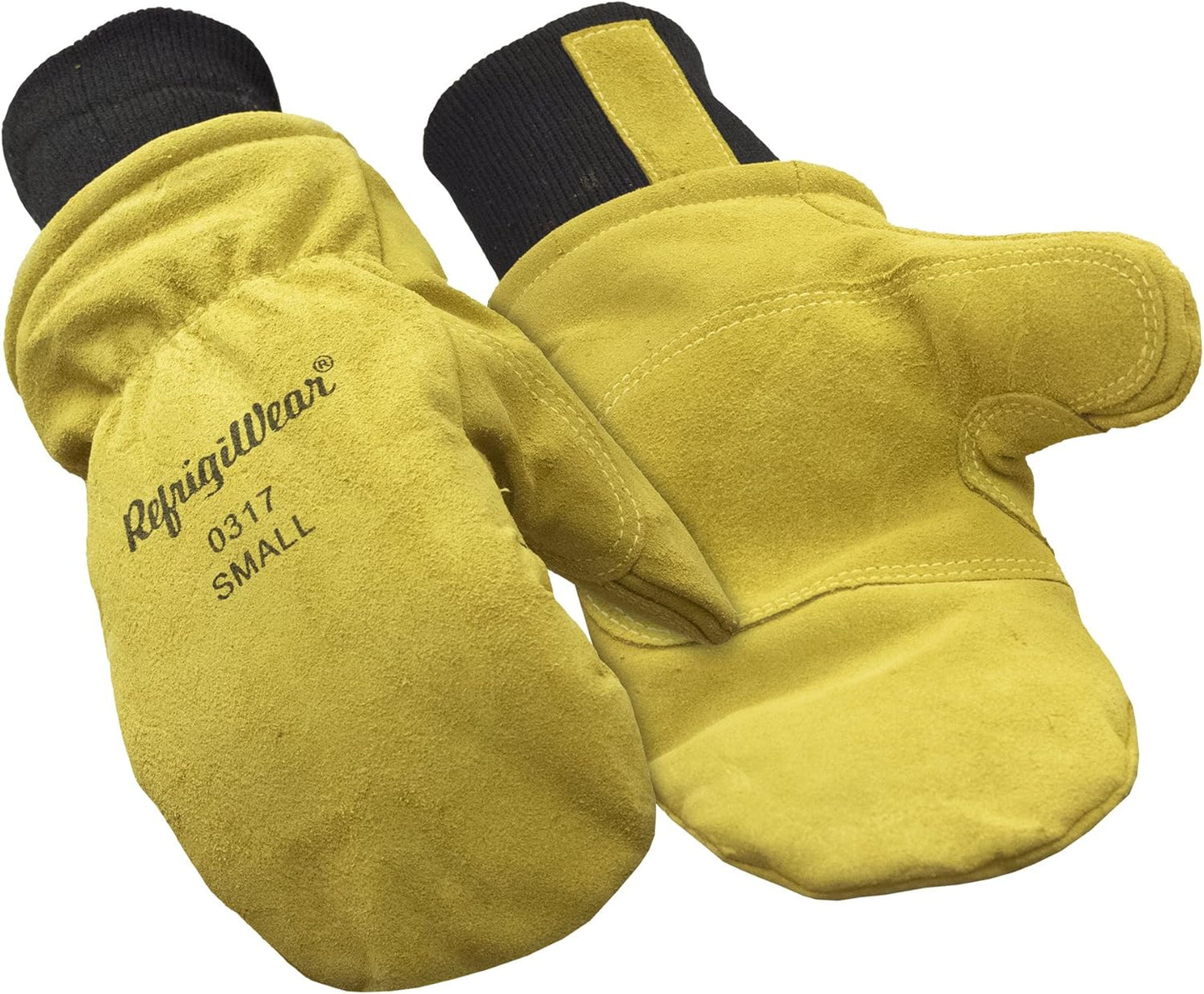 RefrigiWear Insulated Leather Mittens: Ultimate Warmth