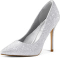 mysoft Women's High Heels Pumps Closed Pointed Toe (Style DYHX)