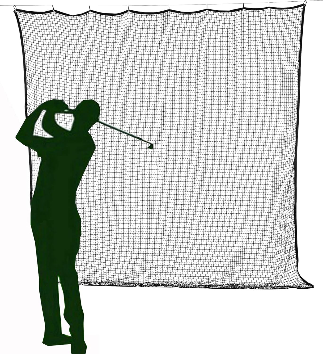 Mcage 10ft-20ft Sturdy Golf Practice Net - Lightweight & Durable!