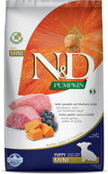 FARMINA Dry Mini Puppy Food with Lamb, Pumpkin and Blueberry