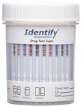 Identify Diagnostics 10 Panel Drug Test Cups 100 Pack - Fast Results