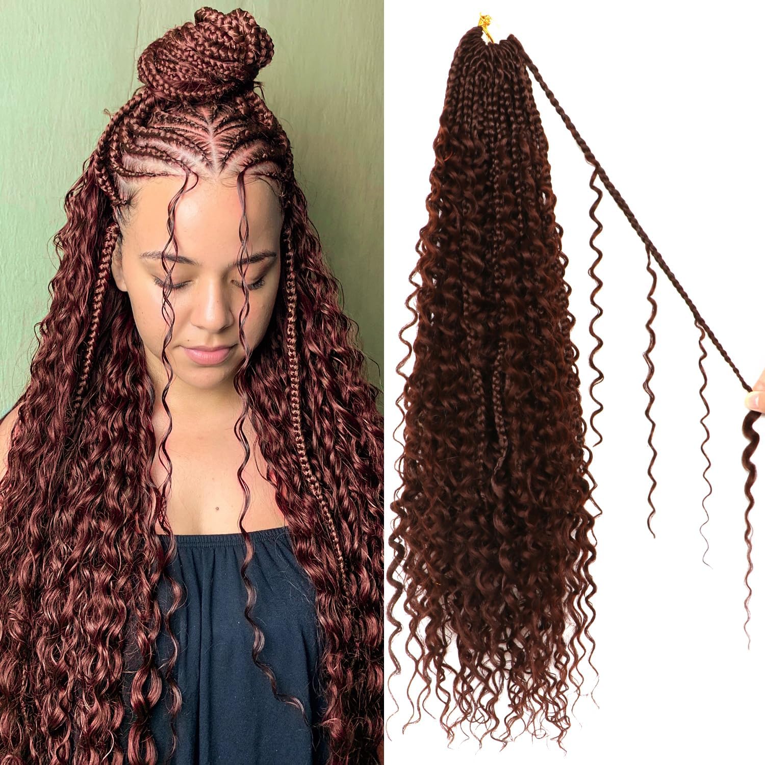 Goddess Boho Box Braids Crochet Hair for Stunning Styles