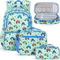 Fimibuke Kids Backpack 3PCS School Set - Durable Waterproof Pack