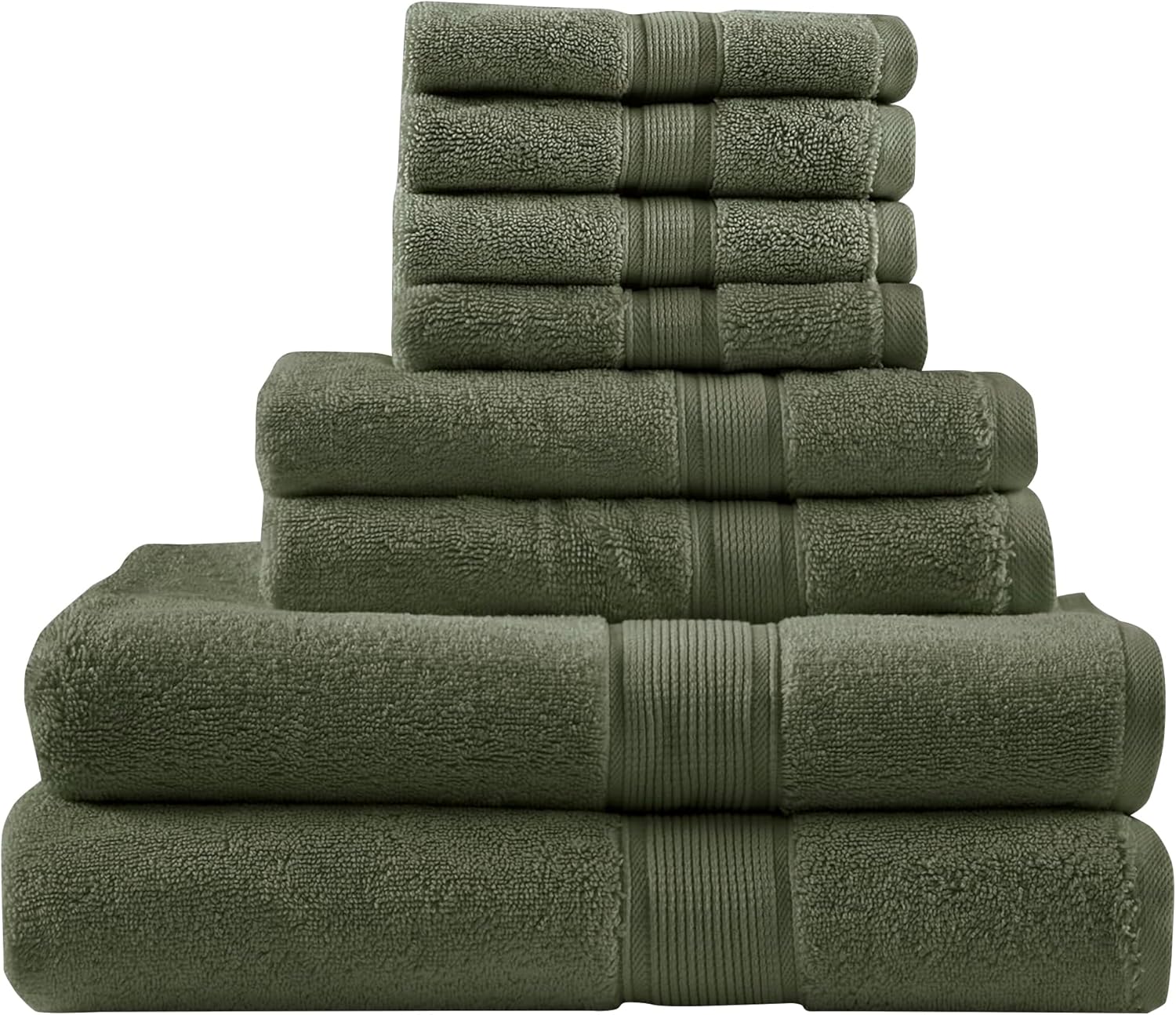 Luxurious 800GSM Cotton Towel Set for Spa-like Comfort