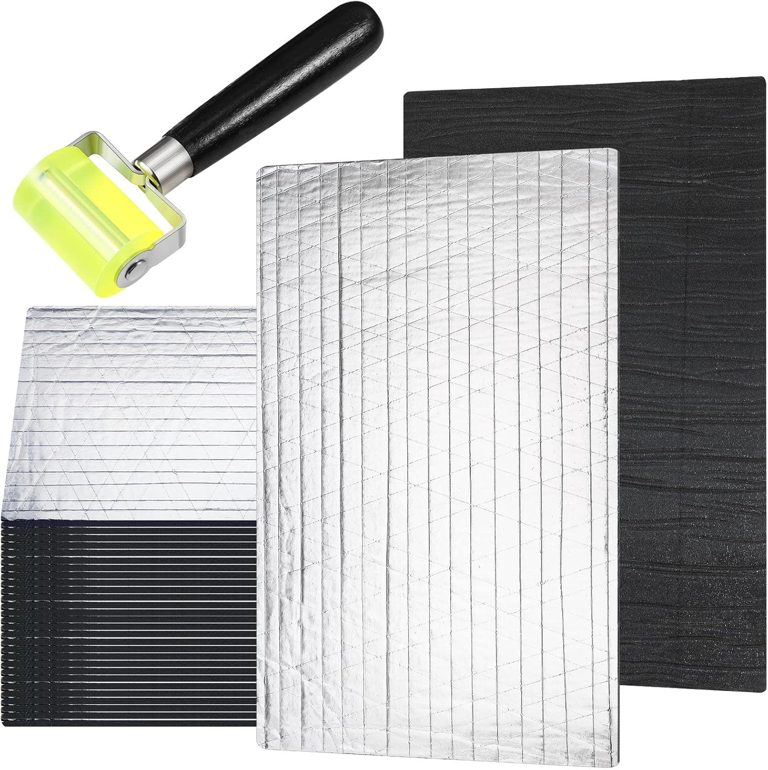 Tallew 61 Pcs Car Sound Deadening Mat for Ultimate Noise Control