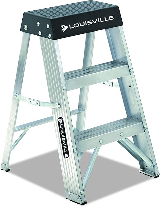 Louisville Ladder AS3002 2 Feet Black Step Ladder for Home Use