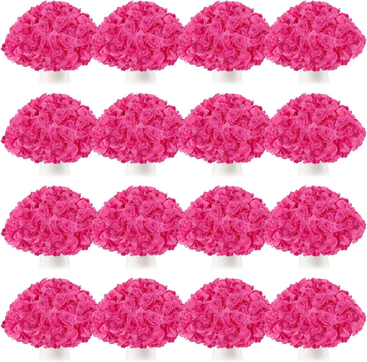 150 Pcs Artificial Hydrangeas for Wedding Decor and DIY Projects