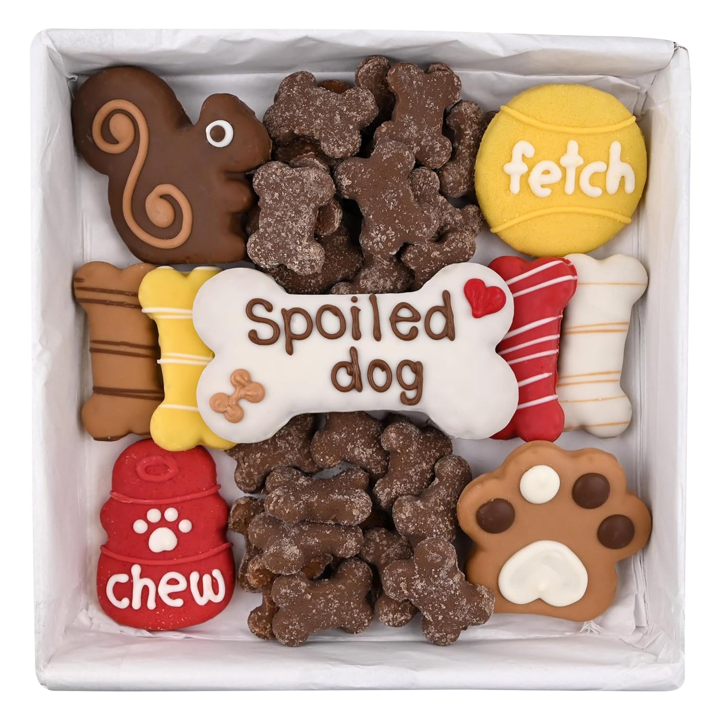 Wufers Spoiled Dog Cookie Box - Gourmet Treats for Pups