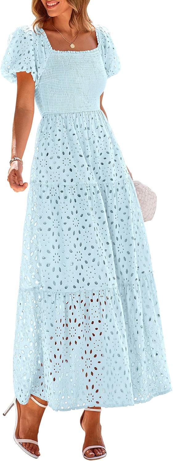 PRETTYGARDEN Summer Dresses for Women 2025 with Pockets