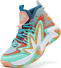 Kids Basketball Shoes Mid Top - Comfortable Air Cushion for School