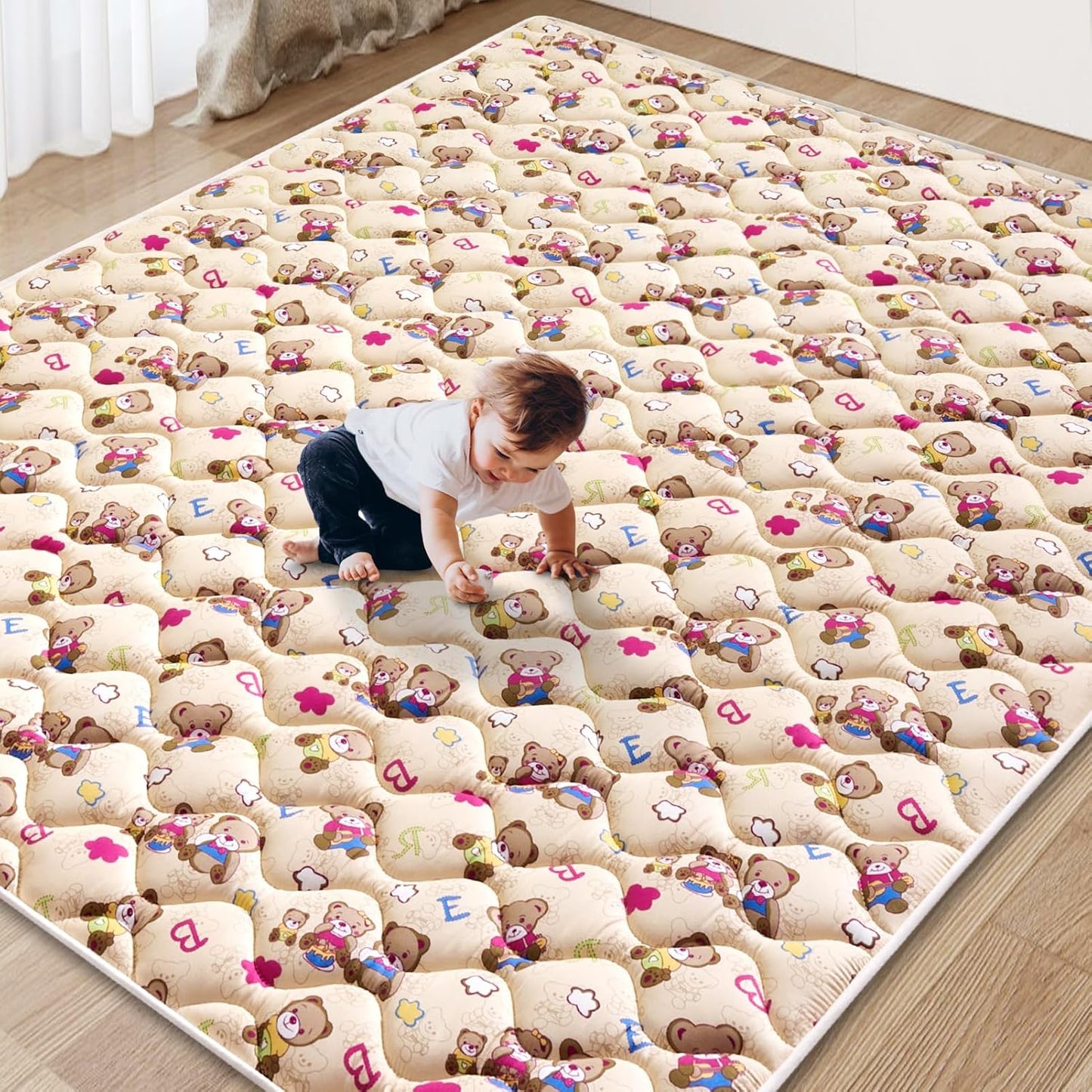 Premium Baby Play Mat - Extra Large Crawling Mat for Infants