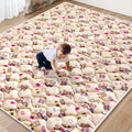Baby Play Mat 79 in x 63 in - Premium Thick One-Piece Foam