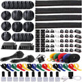 ELII 300PCS Cable Management Kit - Complete Desk Cord Organizer