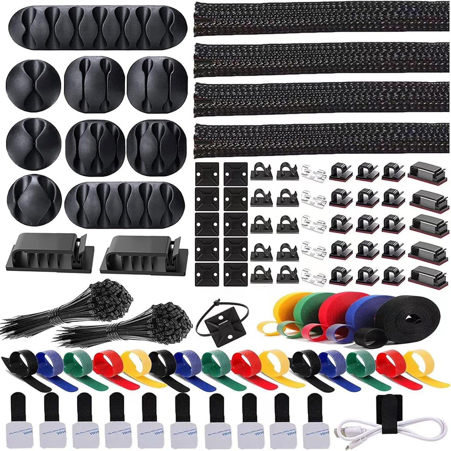 ELII Cable Management Kit | Organize 300pcs Wires & Cables
