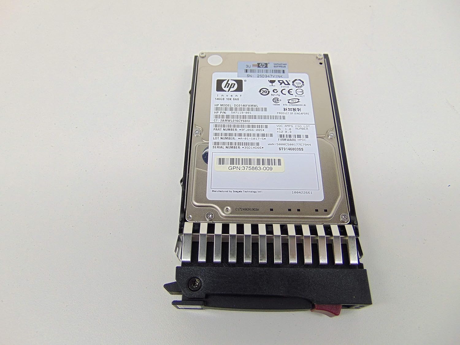 HP 146GB 10K 6G 2.5 Dual Port SAS Hard Drive Review