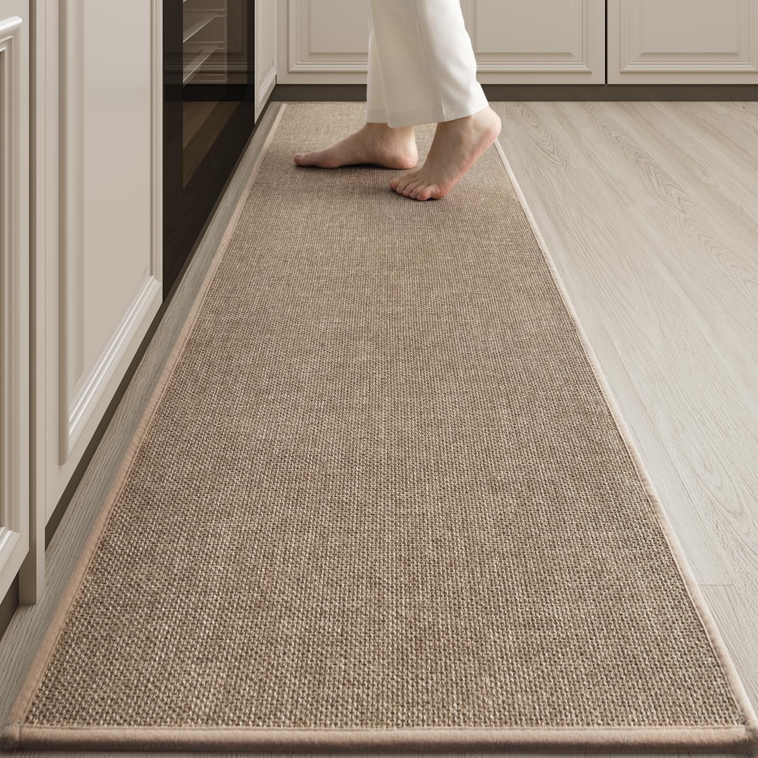 Tchdio Kitchen Mats for Floor, Non Slip and Washable Comfort