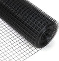 48ft x 50ft 1in Hardware Cloth 16 Gauge Black Vinyl Coated - Garden