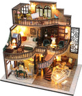 Miniature House Kit Dollhouse Kit DIY Mini House Building Kit