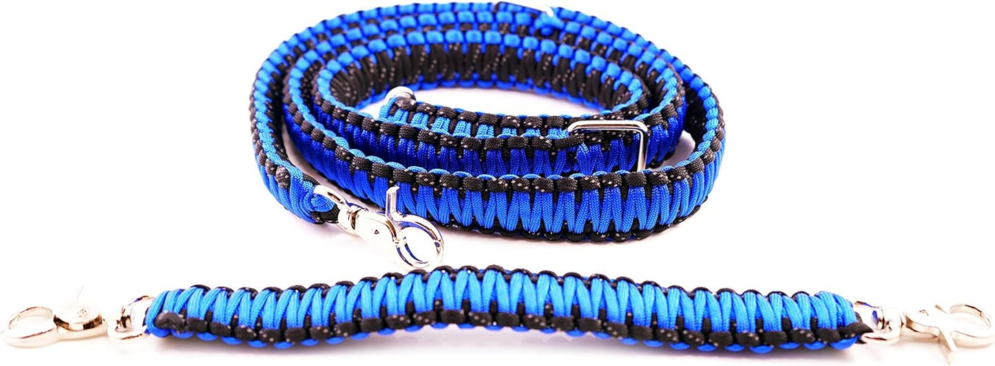 Wilbur's Finest Firefighter EMS Police Radio Strap 60in Paracord