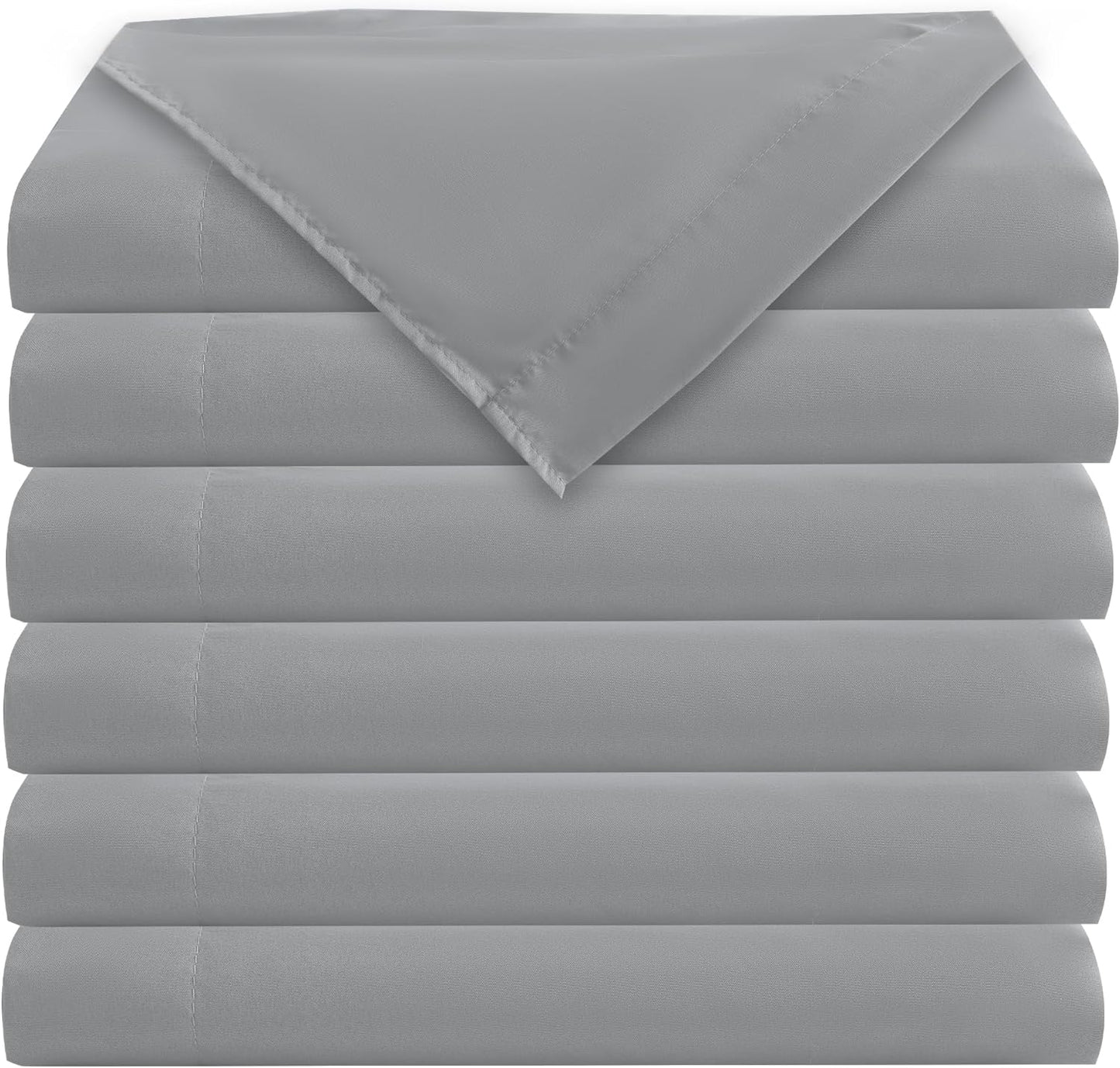 Bulk King Flat Sheets Only 6 Pack Quick Sort Top Bed Sheet