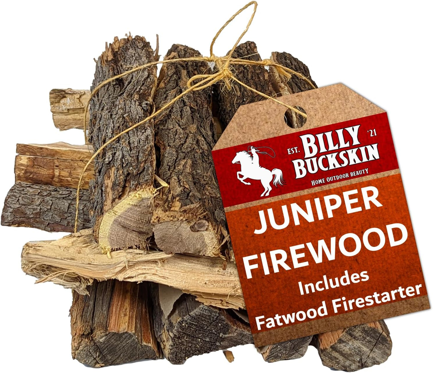 Aromatic Juniper Firewood Bundle for Cozy Fires and BBQs