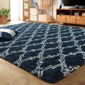 LOCHAS Luxury Shag Area Rug 5x8 Feet for Bedroom Living Room