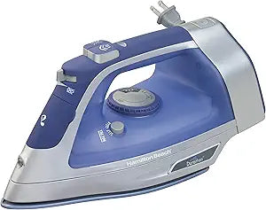 Hamilton Beach Steam Iron with Durathon Soleplate and Steamer