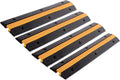 4 Pack Rubber Cable Ramp for Indoor Outdoor Use - 11000Lbs Capacity