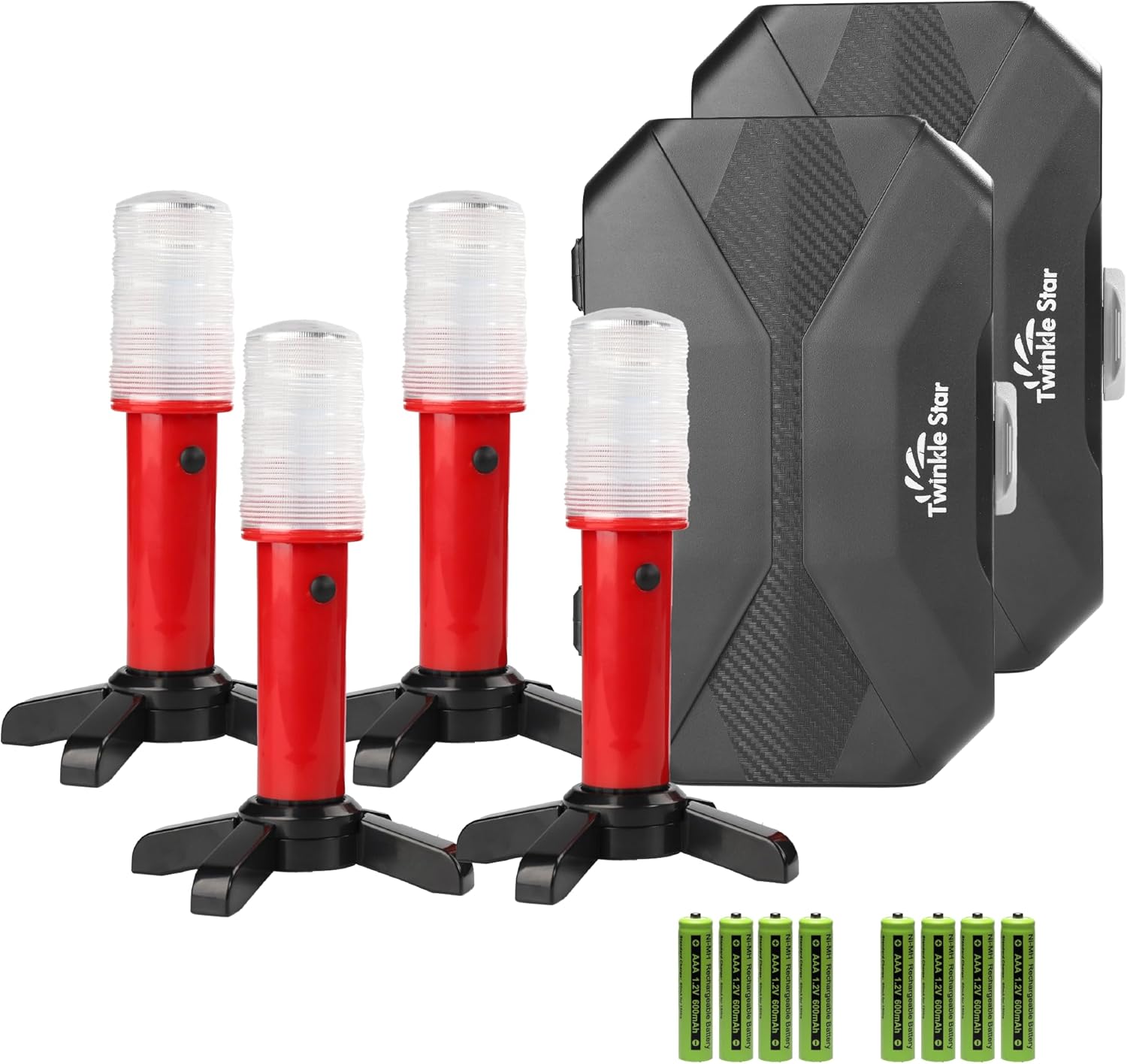 Twinkle Star Emergency Roadside Flares Kit for Safety Alerts