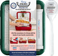Fancy Panz Green Aluminum Foil Pan Carrier - Portable Serving Tray