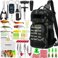 THKFISH 85 Pcs Fishing Tool Kit - Complete Tackle Backpack Set