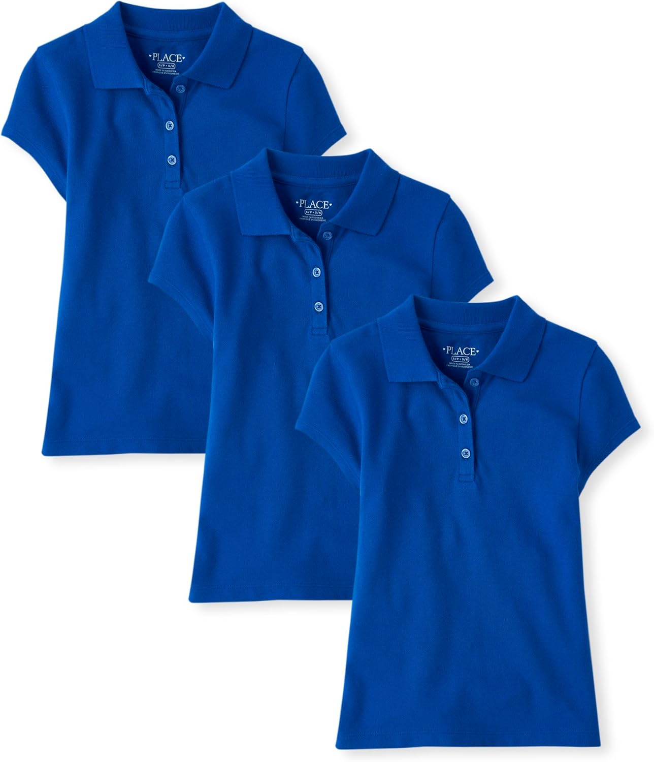 Multipack Short Sleeve Pique Polo for Kids - Classic Style
