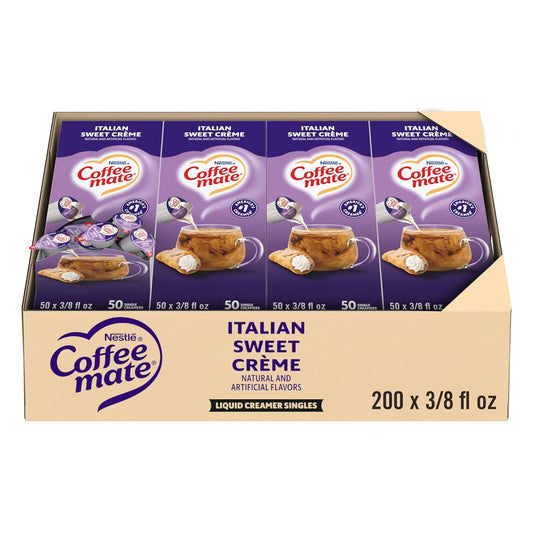 Nestle Coffee mate Italian Sweet Creme Liquid Creamer Singles