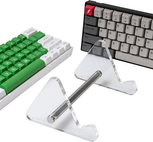 Clear Acrylic Keyboard Stand - Organize in Style!
