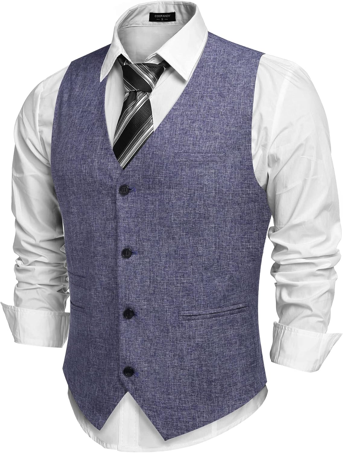 COOFANDY Men's Casual Business Vests for Stylish Occasions