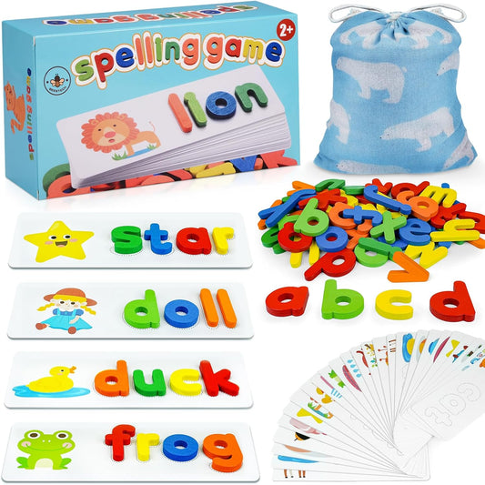 BEESTECH Spelling Matching Games for Toddlers