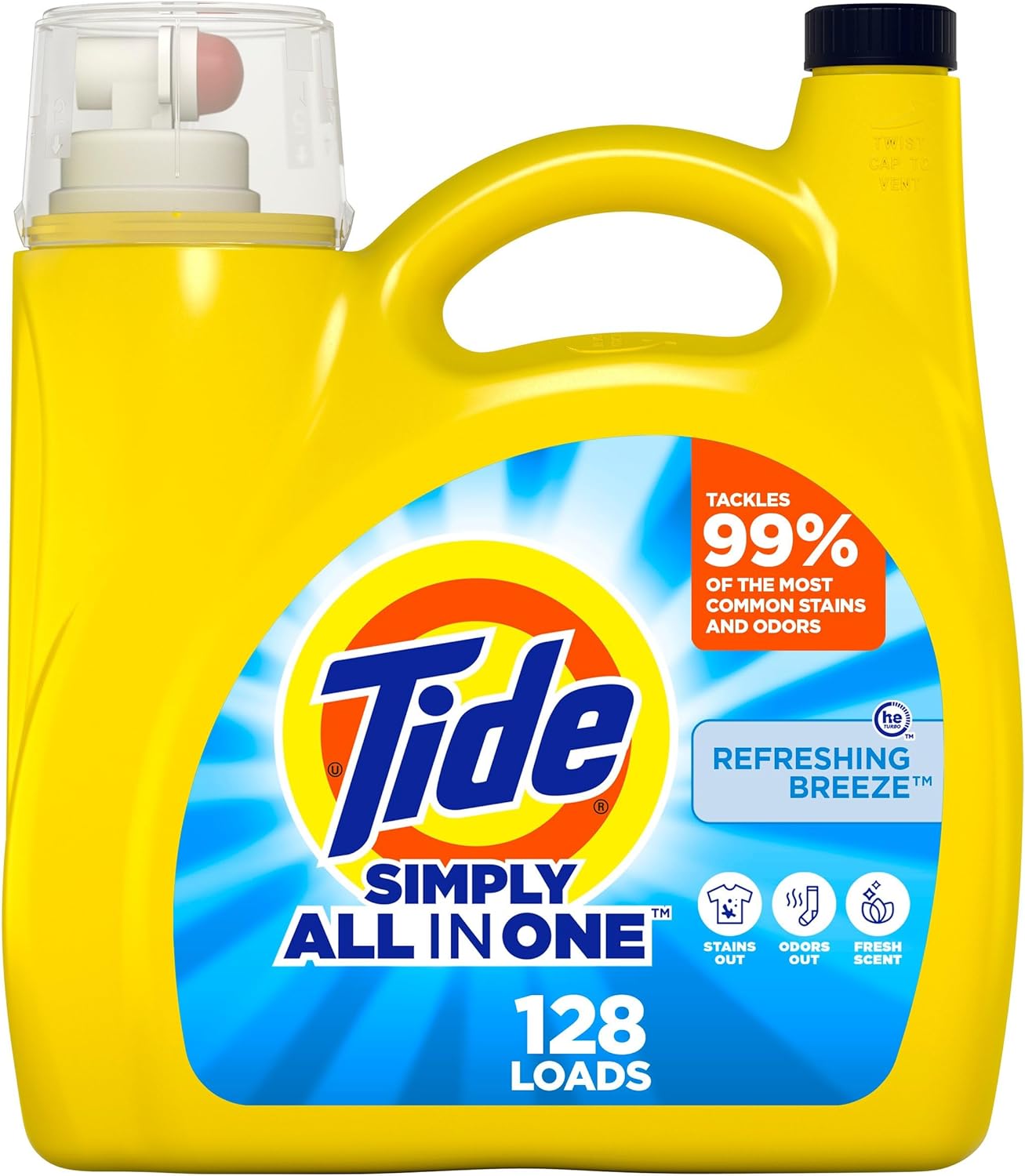 Tide Simply Refreshing Breeze 128 Loads