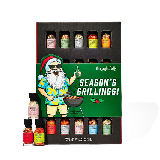 Ultimate Grilling Spice Seasoning Gift Set for BBQ Lovers